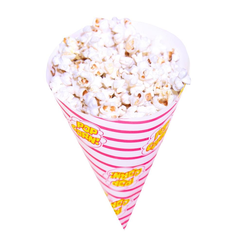 Prepopped Sweet and Salted Popcorn and Cone O Corns